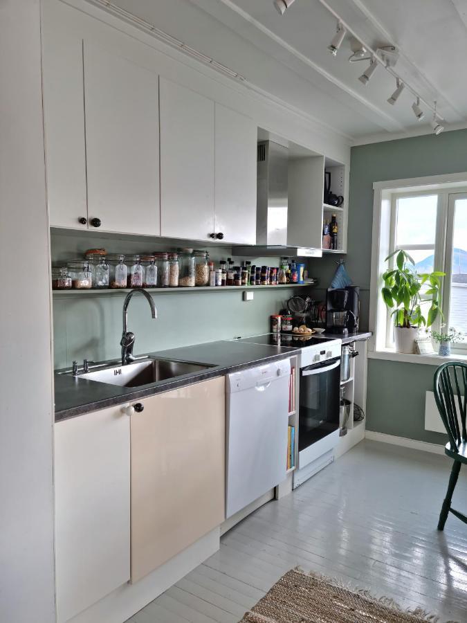 Koselig Leilighet Midt I Sentrum Appartement Skjervoy Buitenkant foto